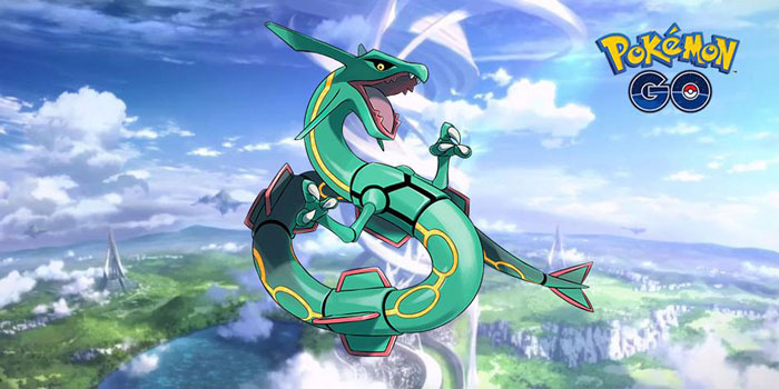 Nya raidbossen Rayquaza.