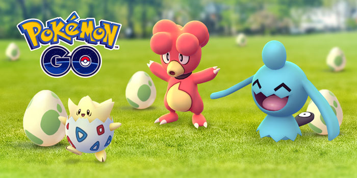 Pokémon GO Eggstravaganza 22 mars - 2 april 2018.